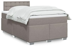 ΚΡΕΒΑΤΙ BOXSPRING ΜΕ ΣΤΡΩΜΑ TAUPE 120X200 ΕΚ. ΥΦΑΣΜΑΤΙΝΟ 3288173