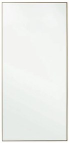 Καθρέφτης Τοίχου Universe Ορθογώνιος Μεταλλικός Χρυσός 80x1,5x170 εκ.