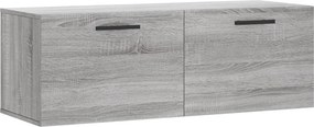vidaXL Ντουλάπι Τοίχου Γκρι Sonoma 100x36,5x35 εκ. Επεξεργασμένο Ξύλο