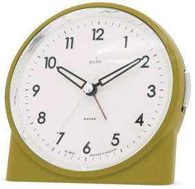 Ρολόι Επιτραπέζιο - Ξυπνητήρι Arlo ACCTIM16375 11,5x11,5x7m Mustard-White Acctim Plastic