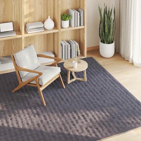 vidaXL Χαλιά χώρου τετράγωνο SIROLO Ανθρακί 200 x 200 cm Πολυεστέρας