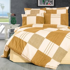 Σεντόνια Μονά (Σετ) Dimcol Κίρκη 437 Golden Beige