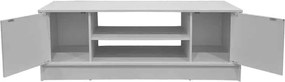 Έπιπλο τηλεόρασης Sasa pakoworld λευκό 120x35x41.5εκ