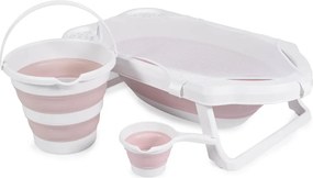 Πτυσσόμενο Μπανάκι Μωρού (Σετ 4τμχ) Cangaroo Hawaii Pink 091097
