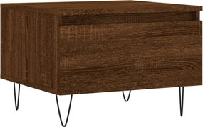 vidaXL Τραπεζάκια Σαλονιού 2 τεμ. Καφέ Δρυς 50x46x35 εκ. Επεξ. Ξύλο
