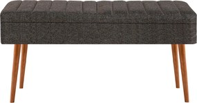 Ταμπουρέ Πεύκο Atlantic / Ανθρακί VINA 90x40x46