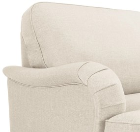 Καναπές Bloomington A106, Μπεζ, 195x95x85cm, Ταπισερί, Πόδια: Ξύλινα, Μεταλλικά
