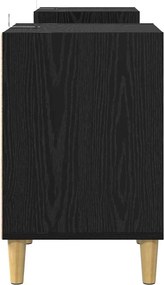 vidaXL Ντουλάπι TV 160 x 35 x 55 εκ. Μαύρη Οξυά Επεξεργασμένο Ξύλο