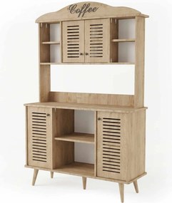 Έπιπλο Μπαρ Καφέ Sapphire Δρυς BRADAPO 120x40x20