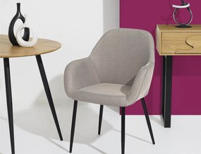 ΚΑΡΈΚΛΕΣ &amp; ΠΟΛΥΘΡΌΝΕΣ ATOMIC GREY ARMCHAIR M2 A1/M2 HD0481