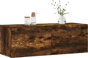 vidaXL Ντουλάπι Τοίχου Καπνιστή δρυς 100x36,5x35εκ. Επεξεργασμένο Ξύλο