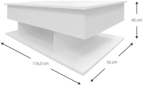 Τραπεζάκι σαλονιού Linda-Fusiko