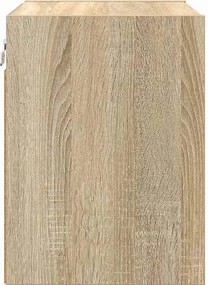 vidaXL Κρεμαστό ντουλάπι Δρύς Sonoma 40 x 29,5 x 40 εκ.