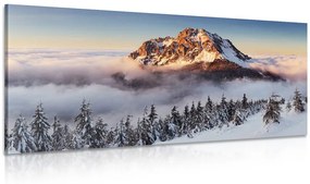 Εικόνα Rozsutec με πάπλωμα χιονιού - 100x50