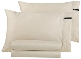 Σεντόνι King Size Βαμβακοσατέν Minimal Natural 280x270 - Guy Laroche