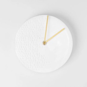 Ρολόι Τοίχου Take Your Time RD0017926 Φ18x3,5cm White Raeder Πορσελάνη