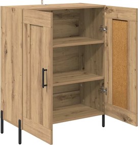 vidaXL Πλαϊνό γραφείο Artisan Oak 69,5 x 34 x 90 εκ.