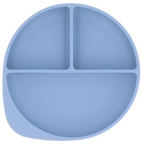 Πιάτο Σιλικόνης (Φ18) Με Χωρίσματα Tutete Blue 61-84074