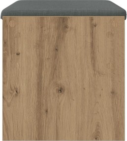 vidaXL Παγκάκι Χαλωρίου Artisan Oak 63 x 38 x 40 εκ
