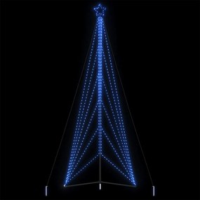vidaXL Χριστουγεννιάτικο δέντρο LED 861 LED μπλε 478 εκ.