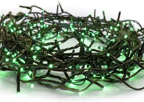 Χριστουγεννιάτικα Λαμπάκια 180 Led Σε Σειρά 6μ Πράσινα Με 8 Προγράμματα Aca X08180512