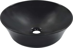 vidaXL Νιπτήρας Μαύρος 41 x 12,5 εκ. Κεραμικός