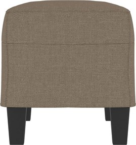 vidaXL Πάγκος Taupe 70 x 35 x 41 εκ. Υφασμάτινος