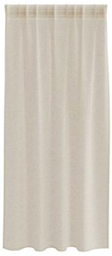 vidaXL Κουρτίνες με κουρτίνες 2 pcs Άμμος 140x175cm Πολυεστέρας