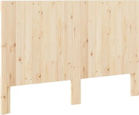 vidaXL Κεφαλάρι 160 x 104 εκ. από Μασίφ Ξύλο Πεύκου