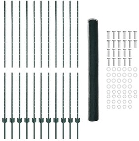 vidaXL Σετ Φράκτη Χρυσού Πράσινο 25 x 1.5 μ.