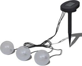 Ηλιακός γλόμπος που επιπλέει με 3 LED για λίμνες και πισίνες