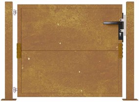 vidaXL Πύλη Κήπου 105 x 105 εκ. από Ατσάλι Corten