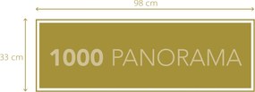 Clementoni Παζλ Panorama Batman 1000 τμχ