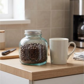 Δοχείο με καπάκι Glass Drops Storage - 350ml