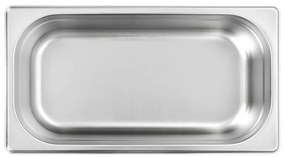 vidaXL Λεκάνες Gastronorm 8 τεμ. GN 1/3 100 χιλ. από Ανοξείδωτο Ατσάλι