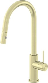 Sparke Musa 04 Brushed Gold - Μπαταρία Κουζίνας με Ντους