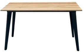 Τραπέζι Grif 02-0675 140x80x75cm Natural