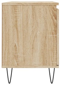 vidaXL Έπιπλο Τηλεόρασης Sonoma Δρυς 104 x 35 x 50 εκ. Επεξεργ. Ξύλο