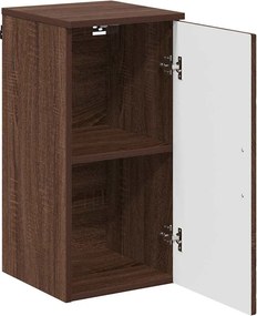 vidaXL Ντουλάπι Μπάνιου Καφέ δρυς 30 x 31,5 x 61 εκ