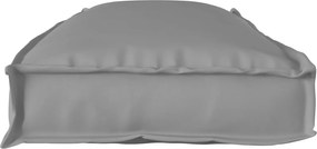 vidaXL Μαξιλάρι Γκρι 110 x 40 x 8 εκ Ύφασμα Όξφορντ