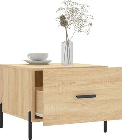vidaXL Τραπεζάκια Σαλονιού 2 τεμ Sonoma Δρυς 50x50x40 εκ Επεξ. Ξύλο
