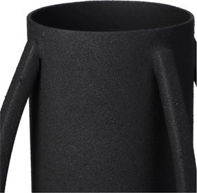 Βάζο ArteLibre Μαύρο Μέταλλο 11x11x24cm