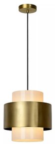 Φωτιστικό Κρεμαστό Lucide 45497-30-02 FIRMIN Χρυσό Χρώμα (Gold Coloured)|Λευκό (White)