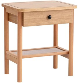 Κομοδίνο Daisy 141HWR1106 55x45x55cm Natural