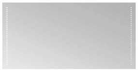 vidaXL Καθρέφτης Μπάνιου με LED 100x50 εκ.
