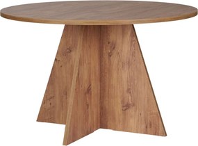 Τραπέζι Virela Megapap χρώμα atlantic pine Ø120x75εκ.