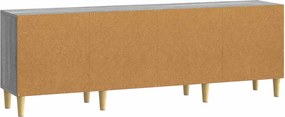 vidaXL Ντουλάπι TV 150 x 31 x 50 cm Γκρι Sonoma Επεξεργασμένο Ξύλο
