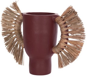 ΕΠΙΤΡΑΠΕΖΙΟ ΔΙΑΚΟΣΜΗΤΙΚΟ ΒΑΖΟ ALICA HM4668.06L ΒΥΣΣΙΝΙ ΤΕΡΑΚΟΤΑ &amp; GRASS--64x22x38Υεκ