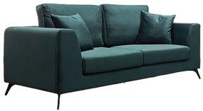 Καναπές Διθέσιος Kran 220x95cm, πράσινο σκούρο - VAS4589