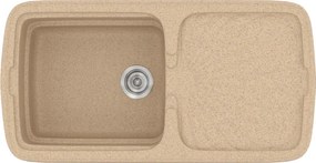 Sanitec Classic 306 (96×51) - Γρανιτένιος νεροχύτης - Granite BEIGE